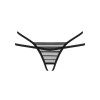 Lune Bellis string ouvert - Noir