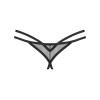 Euridia string ouvert - Noir