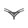 Euridia string ouvert - Noir