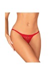Chilisa string ouvert - Rouge