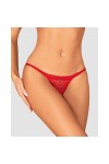 Chilisa string ouvert - Rouge