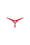 Chilisa string ouvert - Rouge