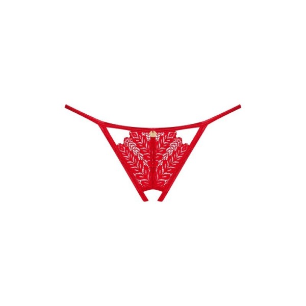 Ingridia string ouvert - Rouge