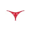 Ingridia string ouvert - Rouge