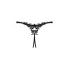 Celia string ouvert noir