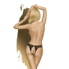 Naughty Valentine - String ouvert  - Noir