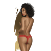 Dangerous darling - String  - Rouge