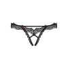 Bravelle String ouvert - Noir