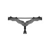 Bravelle String ouvert - Noir