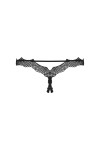 Bravelle String ouvert - Noir