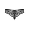 Contica Tanga ouvert - Noir