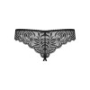 Contica Tanga ouvert - Noir