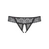 Shibu String ouvert - Noir