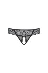 Shibu String ouvert - Noir