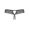 Shibu String ouvert - Noir