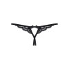 831-THC-1 String ouvert - Noir