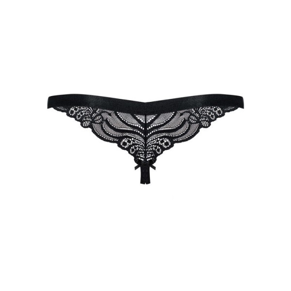 828-THC-1 String ouvert - Noir