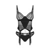 Lune Bellis corset et string - Noirs