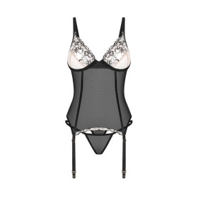 Vila blanes corset et string - Noirs