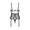Vila blanes corset et string - Noirs