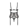 Vila blanes corset et string - Noirs