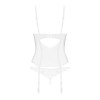 Alissium corset et string - Blancs