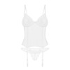 Alissium corset et string - Blancs
