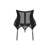 Chic Amoria corset et string - Noir