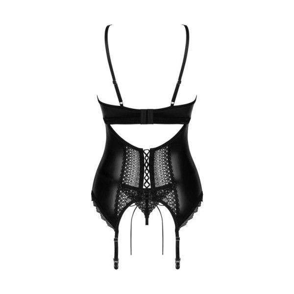 Norides Corset et string - noir