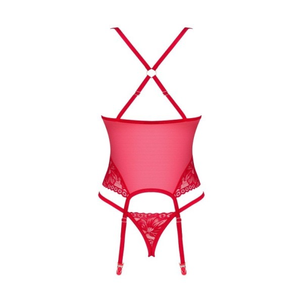 Lacelove Corset - rouge
