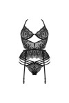 Lace Temptation ensemble - noir