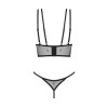 Anniverse special top et string - Noir