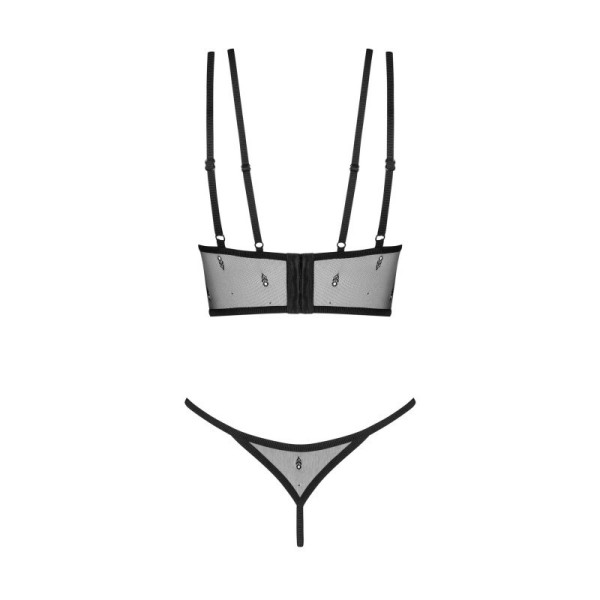 Anniverse special top et string - Noir