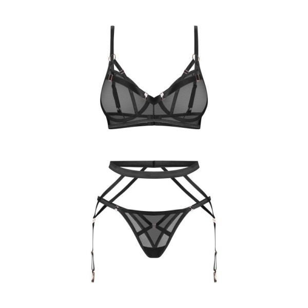 Euridia ensemble 3 pièces - Noir