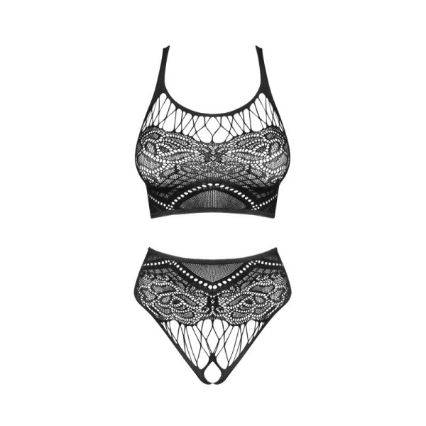 K103 Top et culotte - Noir