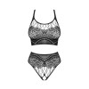 K103 Top et culotte - Noir