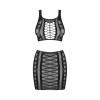 K102 Top et Jupe - Noir
