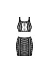 K102 Top et Jupe - Noir
