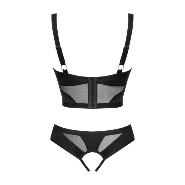 Chic Amoria ensemble ouvert - Noir