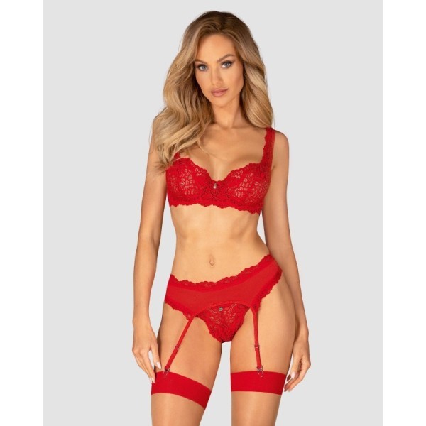 Amor Cherris ensemble 3 pièces - Rouge