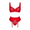 Amor Cherris ensemble 3 pièces - Rouge