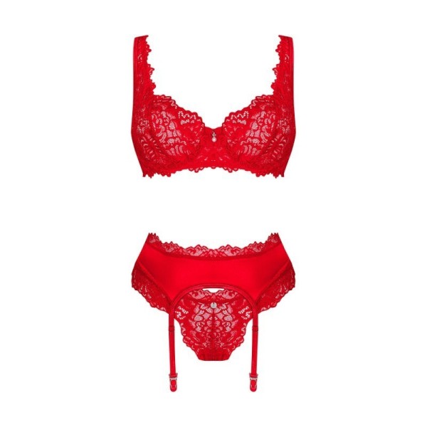 Amor Cherris ensemble 3 pièces - Rouge