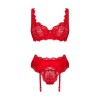 Amor Cherris ensemble 3 pièces - Rouge