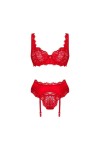 Amor Cherris ensemble 3 pièces - Rouge