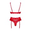 Amor Cherris ensemble 3 pièces - Rouge