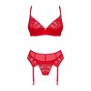 Ingridia ensemble 3 pièces - Rouge