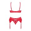 Ingridia ensemble 3 pièces - Rouge