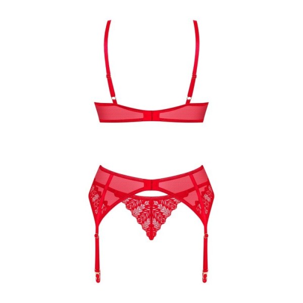 Ingridia ensemble 3 pièces - Rouge