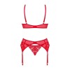 Ingridia ensemble 3 pièces - Rouge