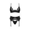 Bellastia ensemble 3 pièces - Noir